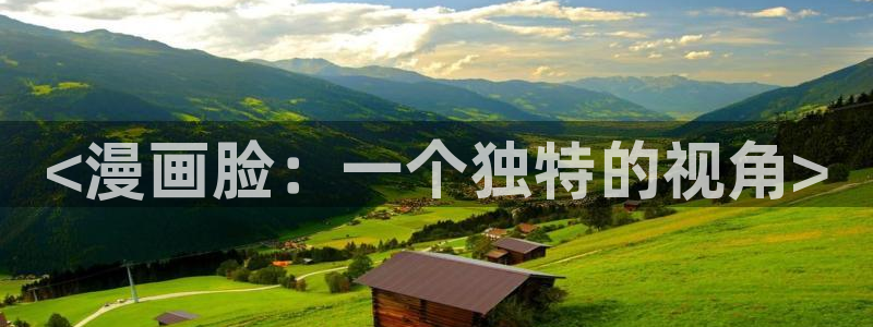 漫画韩漫双男：<漫画脸：一个独特的视角>
